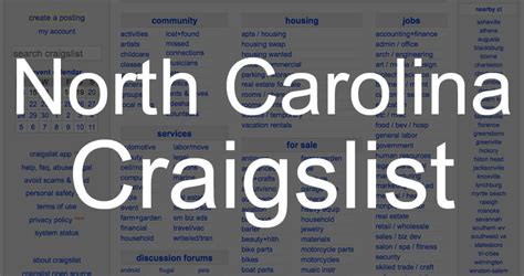 State of North Carolina Median Income. . Craigslist newton north carolina